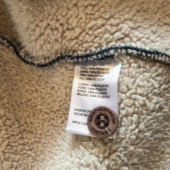 Mens XL Shacket. Excellent condition- sherpa lined green/blue /black plaid. - Picture 4 of 5